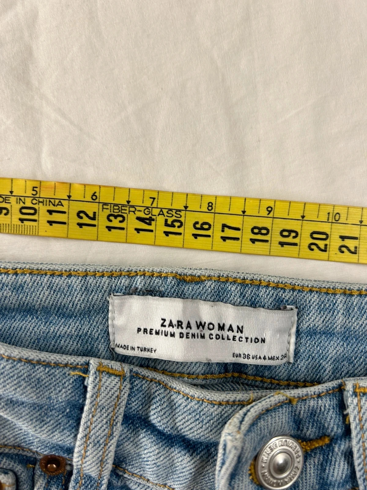 Light blue skinny jeans zara woman size 36 – photo 8